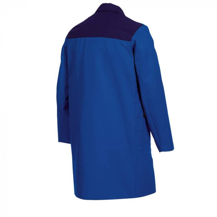 Komforta darba halāts Bierbaum-Proenen 1484-500-0113 - karaliski zils/tumši zils