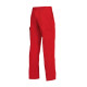 Kokvilnas darba bikses ar ceļgalu aizsargu kabatām Bierbaum-Proenen 1486-060-13 – Sarkans krāsa
