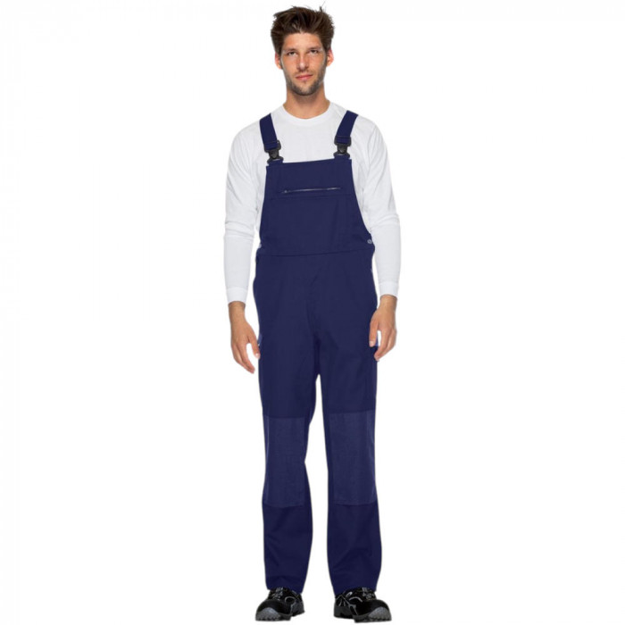 Puskombinezons ar ceļgalu aizsargu kabatām Bierbaum-Proenen 1487-720-10 – Tumši zila krāsa