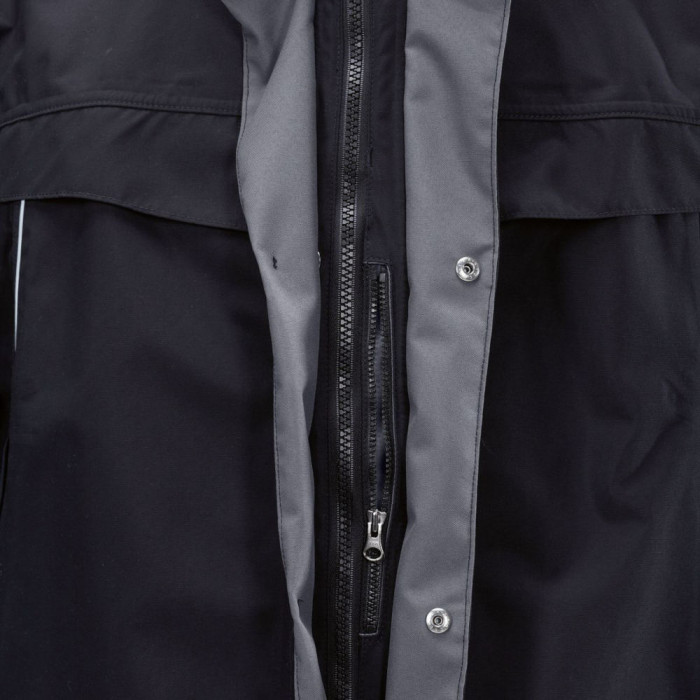 laikapstākļiem izturīga darba jaka Bierbaum-Proenen 1871-885-32 – melna/tumši pelēka