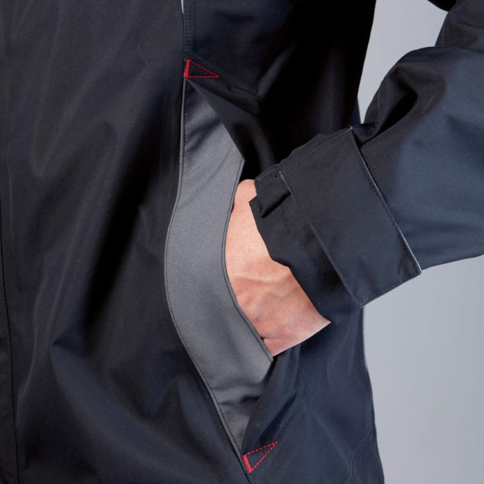 laikapstākļiem izturīga darba jaka Bierbaum-Proenen 1871-885-32 – melna/tumši pelēka