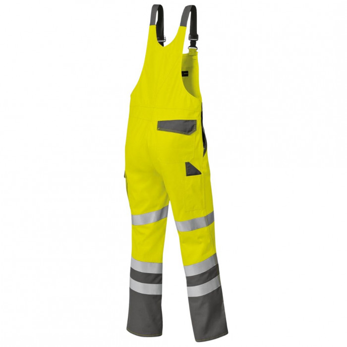 UNISEX PUS KOMBINEZONS Bierbaum-Proenen 2211-840-8653, BRĪDINĀJUMS DZELTENS/TUMŠI PELĒKS