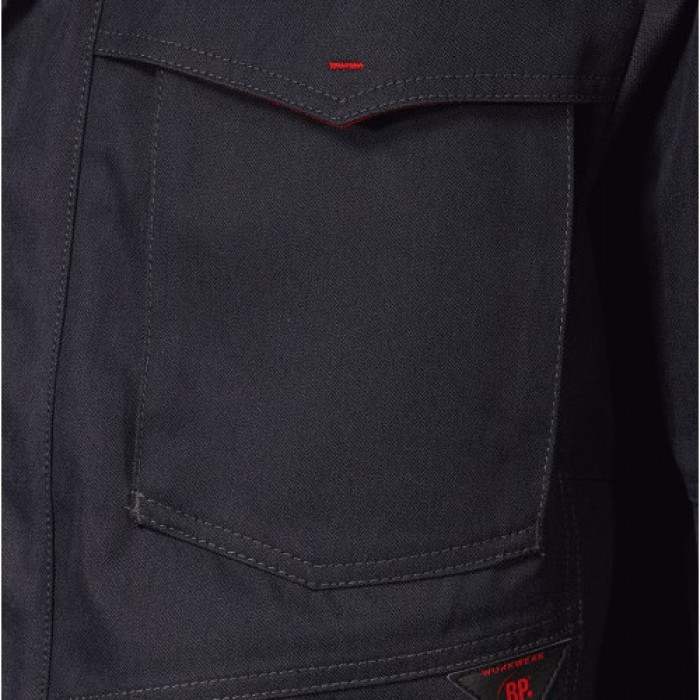 ZILĀ MELNĀ KOMFORTABLA METINĀTĀJU JAKA AR APC1 Bierbaum-Proenen 8662-830-38