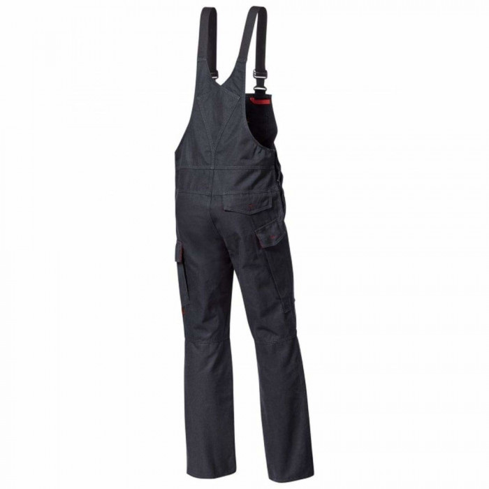 PUS KOMBINEZONS METINĀTĀJAM AR KRŪŠU DAĻU UN JOSTU AR APC1 2671-830-38, ANTRACĪTS/MELNS