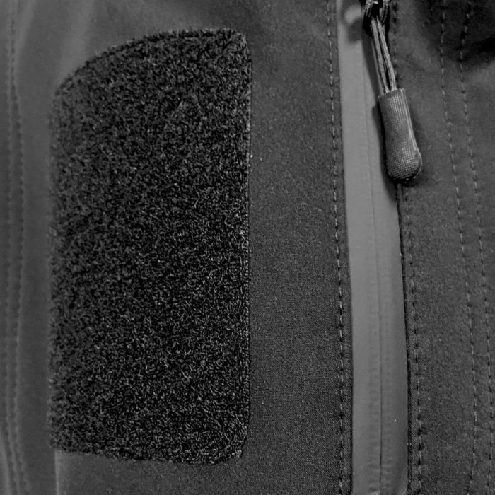 Vīriešu vidussezonas Soft Shell jaka- melna