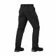 Melnas taktiskās bikses ar aizsardzību pret netīrumiem un ūdeni no teflona