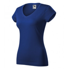 Fit V-neck - royal blue