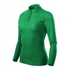 Pique Polo LS - kelly green