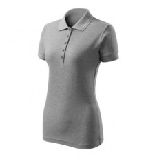 Pique Polo Free - dark gray melange