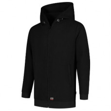 Hooded Sweat Jacket Washable 60°C - black