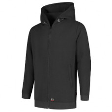 Hooded Sweat Jacket Washable 60°C - dark gray