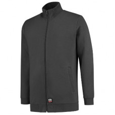 Sweat Jacket Washable 60 °C - dark gray