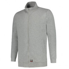 Sweat Jacket Washable 60 °C - grey melange